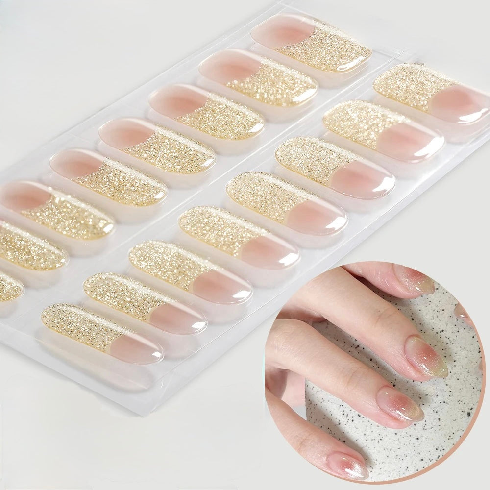 French Glitter Gold